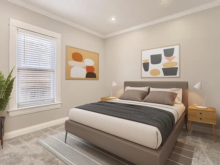 Bedroom 4. This image shows a virtually furnished space. Bedrooms come unfurnished.