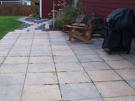 Paver patio