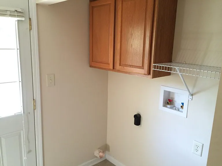 Laundry Room Hook-ups