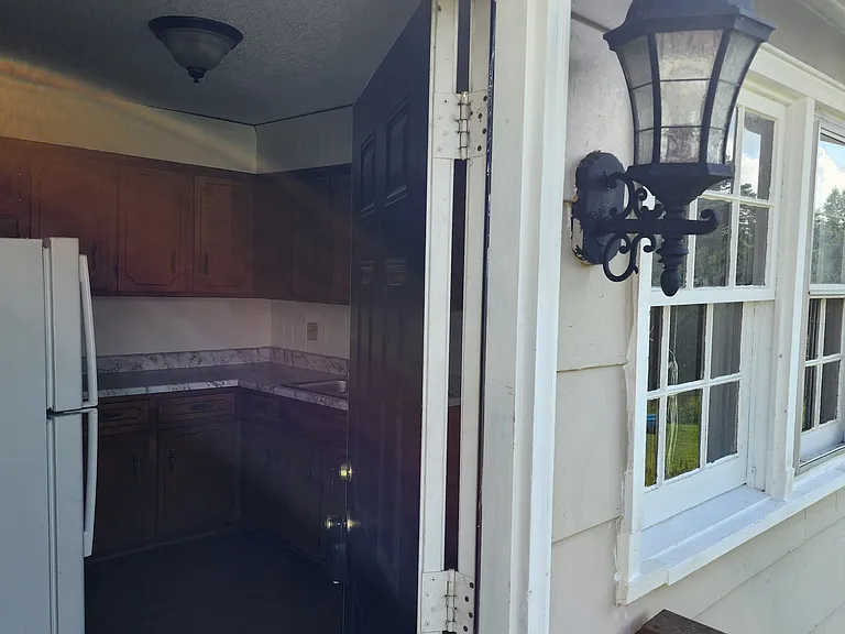 Main entryway into kitchen and living room