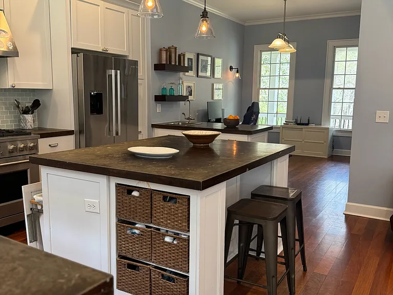 View into Dining Room/Office