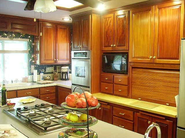 Mahogany Cabinetry
