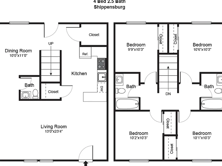 Four Bedroom Four Bedroom