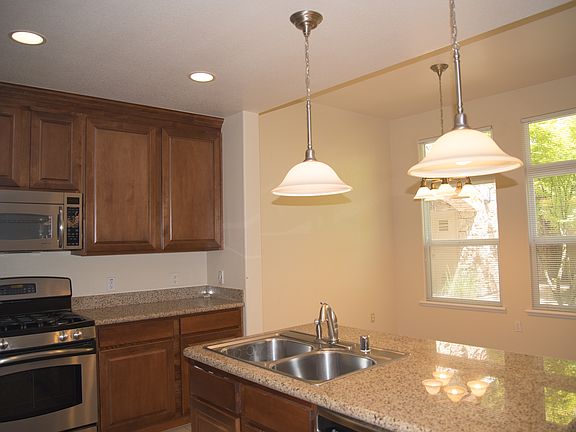 Kitchen facing dining room