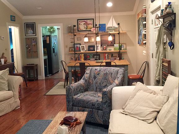 living - dining area