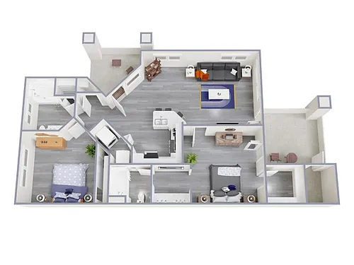 Floor plan B3