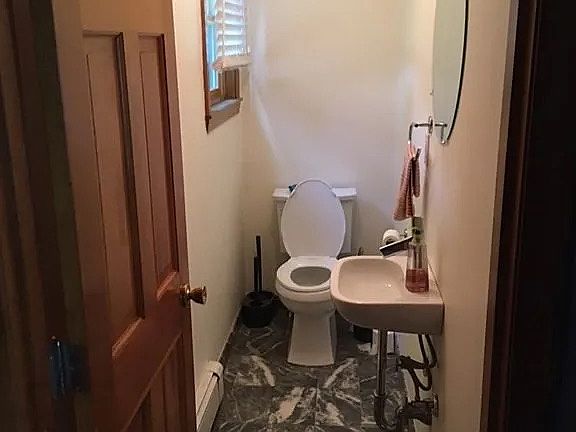 first floor unit - half bathroom