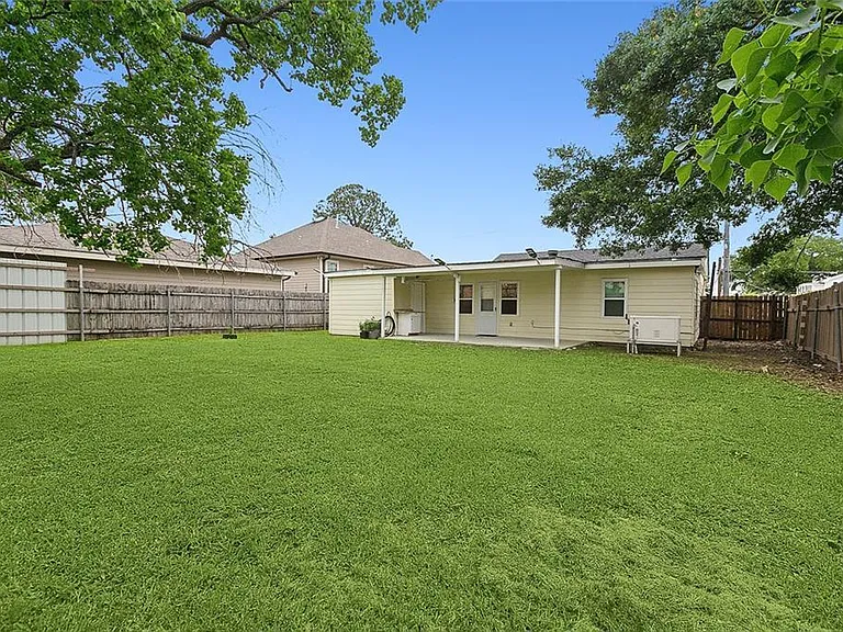 Huge backyard