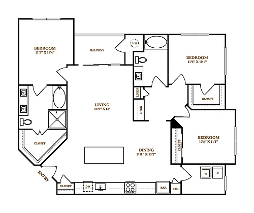 Floor plan C1
