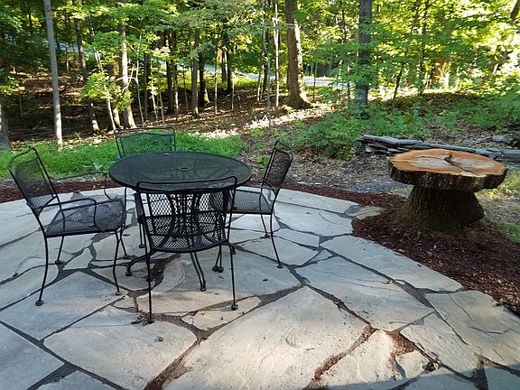 Stone patio
