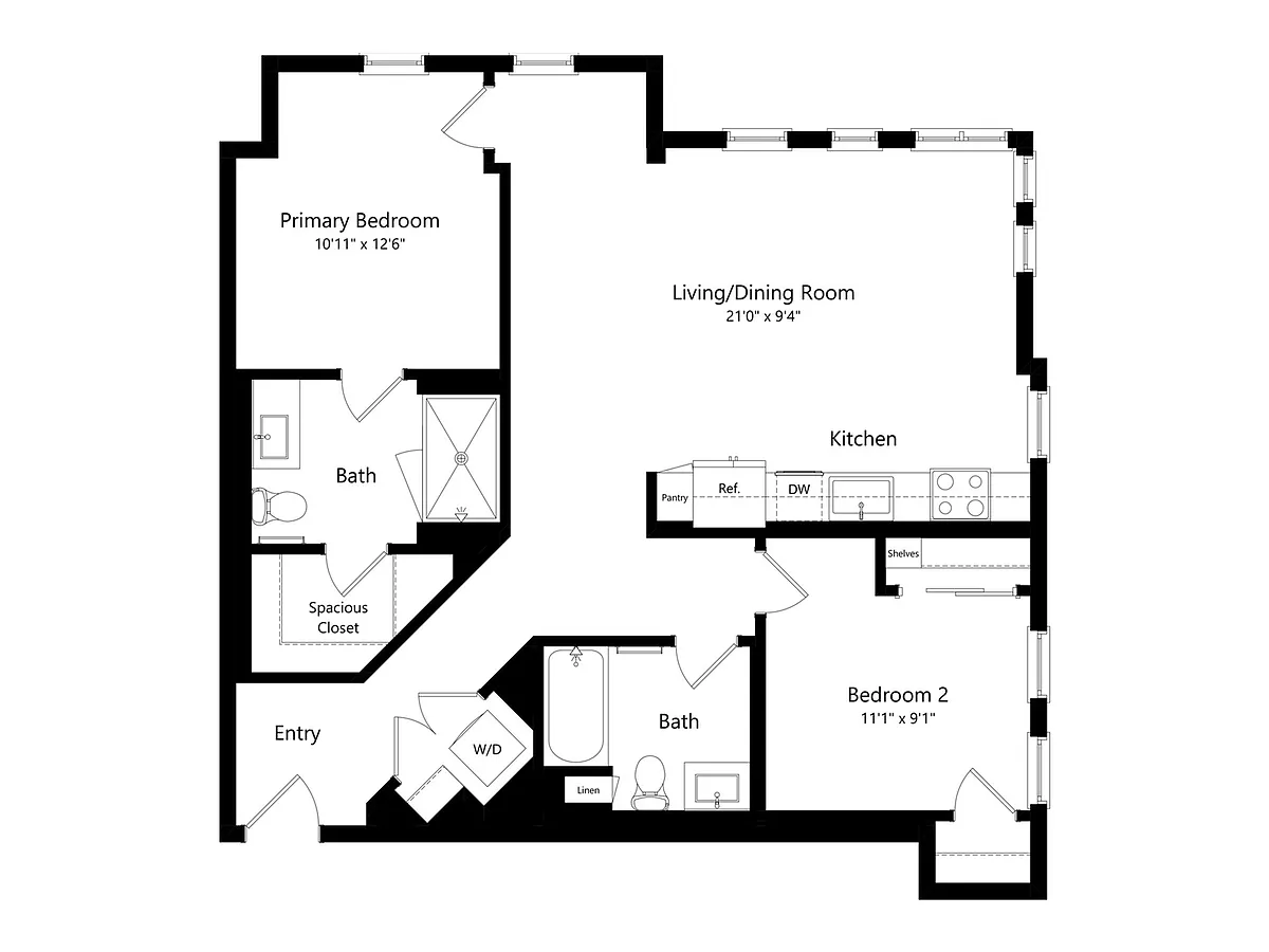 Floor plan B4