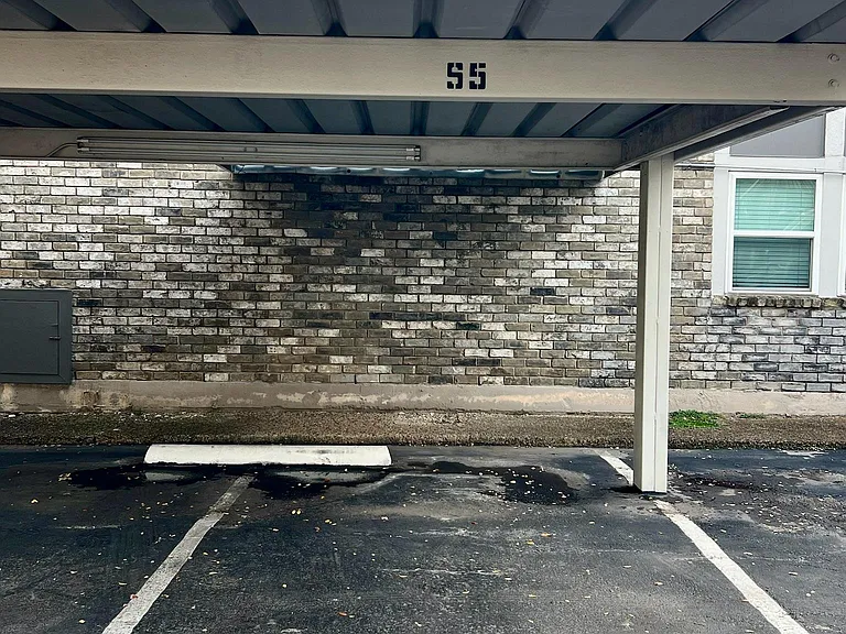 Designated Covered Parking space
