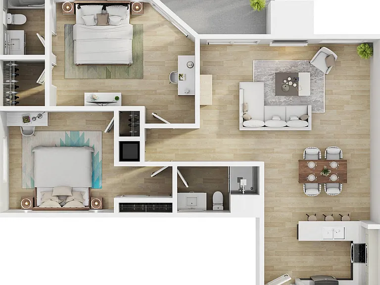 Peach Tree Court Apartments — Photo 22