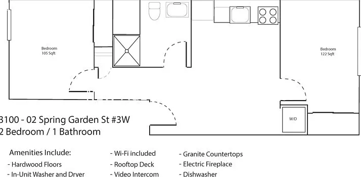 3100 Spring Garden St #3W — Photo 10
