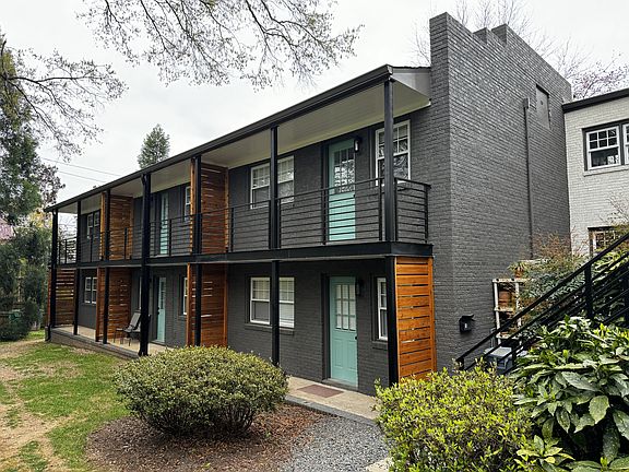 Apartments attached to back of house