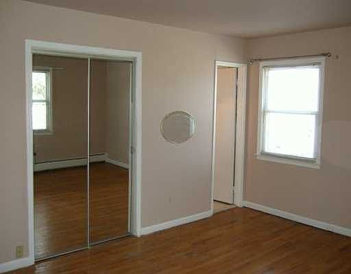 Master Bedroom Features Large Closet and Half Bathroom