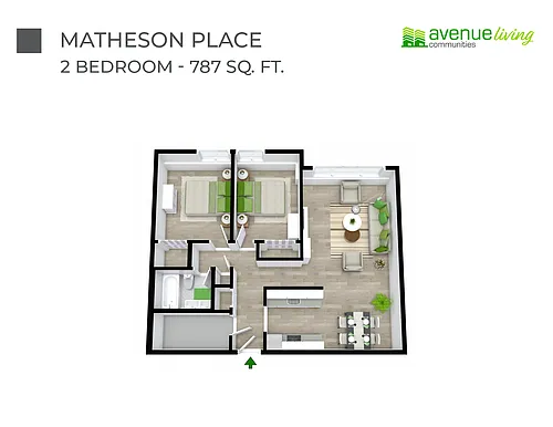 Floor plan 105