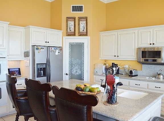 Kitchen w/ High Ceilings
