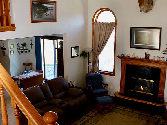 Living Rm from open staircas