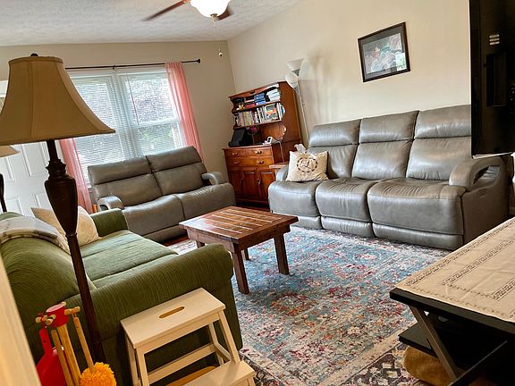 Family Room with Street view window