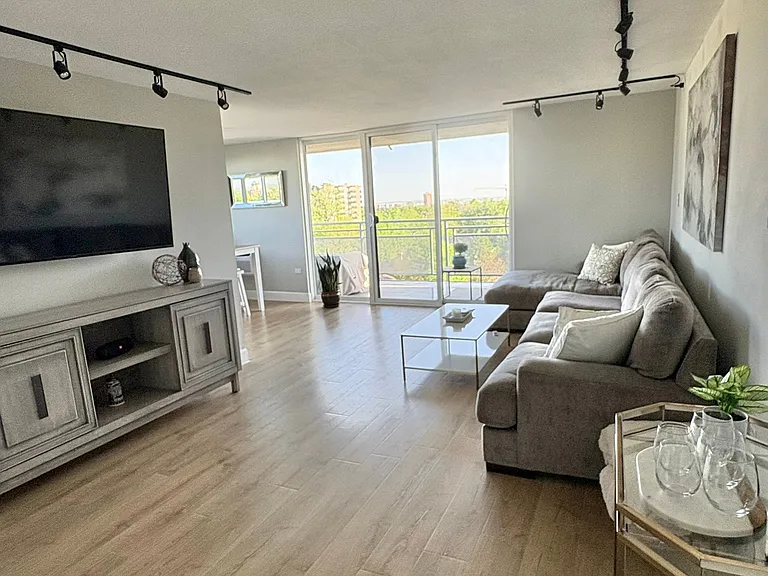 Living room view from foyer