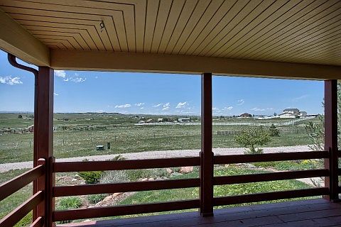 View From Front Covered Deck