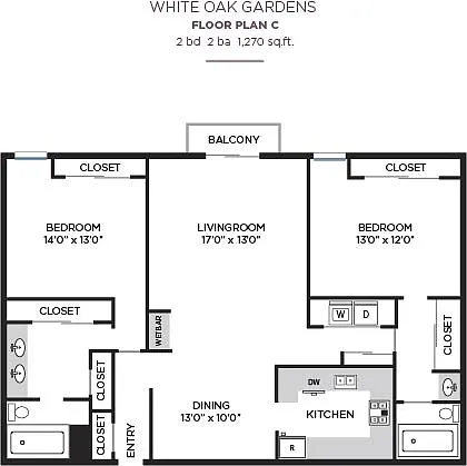 Floor plan C Floor Plan