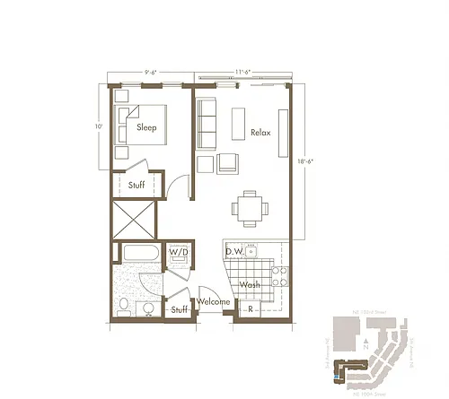 Floor plan A10