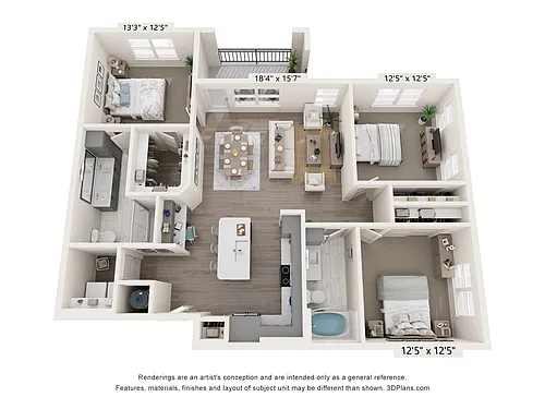 Floor plan C1