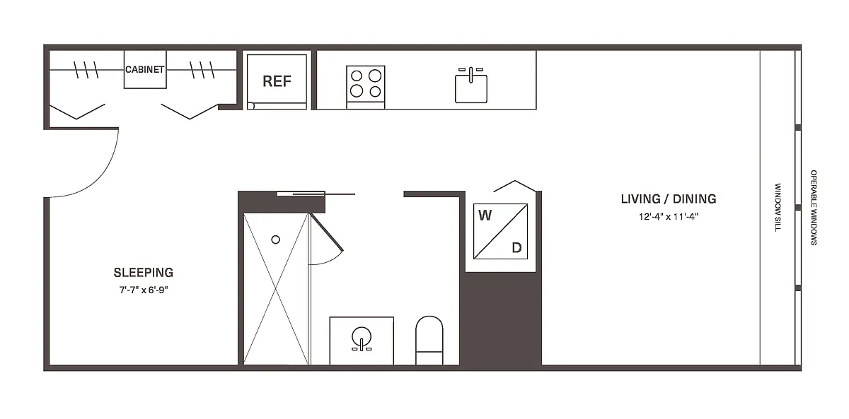 Floor plan XS+