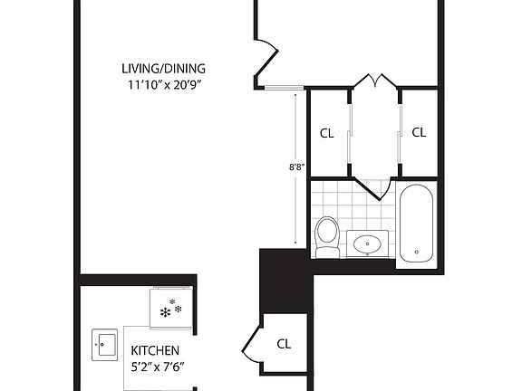 2nd image of 165 Christopher St APT 1H