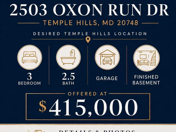 2503 Oxon Run Dr, Temple Hills, MD 20748