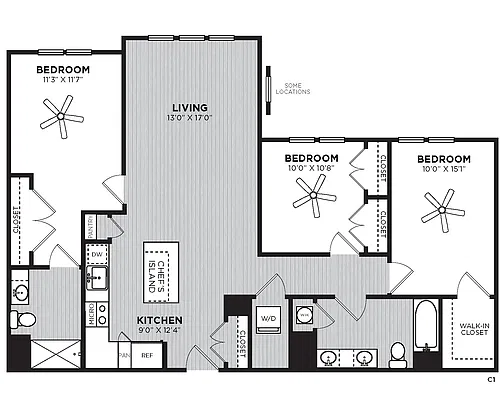 Floor plan Spark