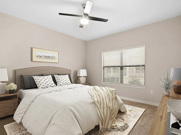 3x2 1370 sqft C1 - Bedroom