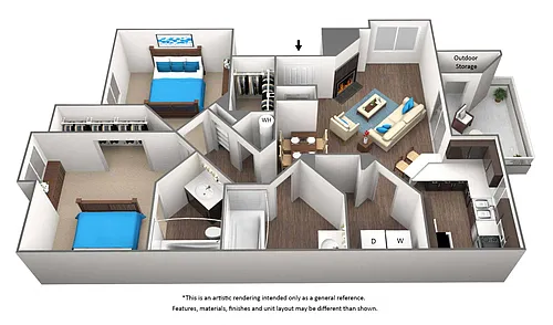 Floor plan Botanica