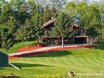 Secluded Rustic Log Cabin Style Home
