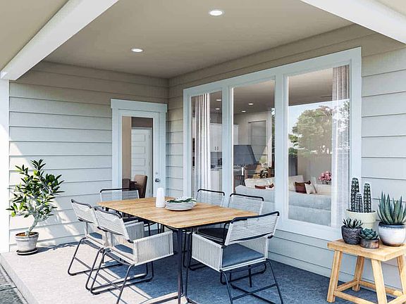 Sommerville Plan Covered Outdoor Living Space