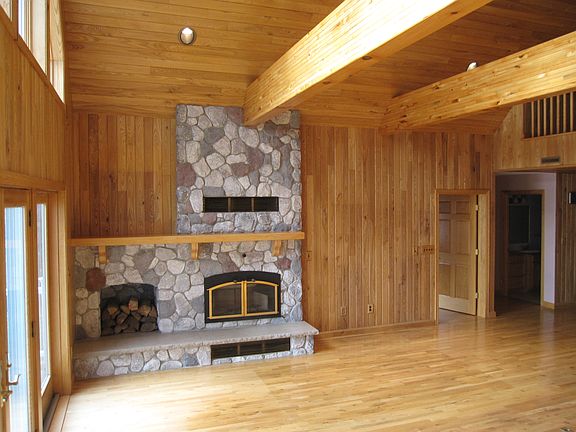 Efficient Wood Fireplace