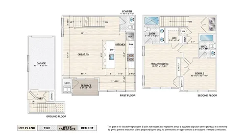 Floor plan The Ashby (B & B-ALT)