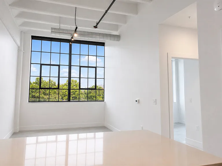 Open-Concept Apartment Interior at Cole Motor Apartments in Indianapolis