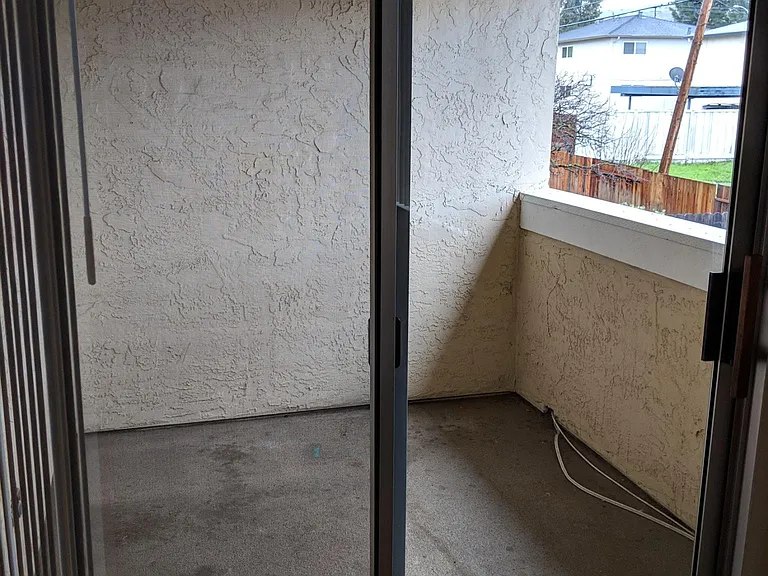 Balcony attached to master bedroom