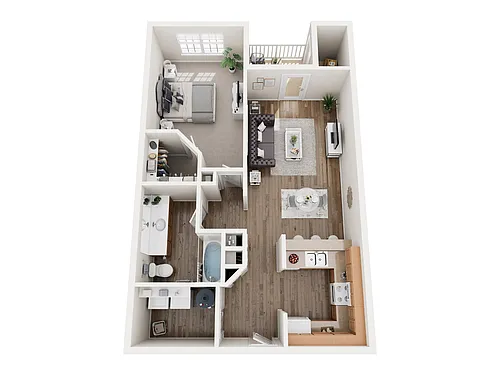 Floor plan Chalet