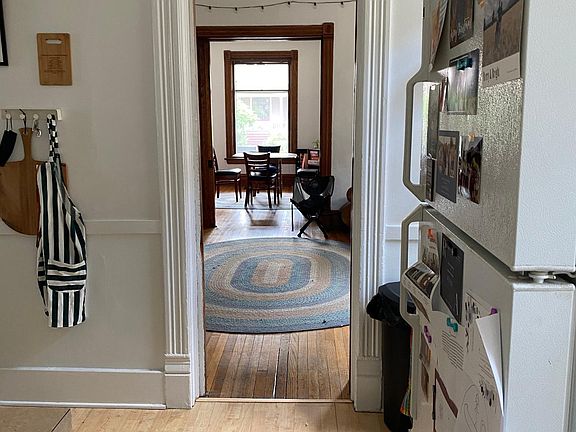 kitchen looking through to front of house.
