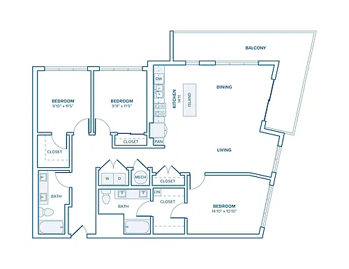 Floor plan C04