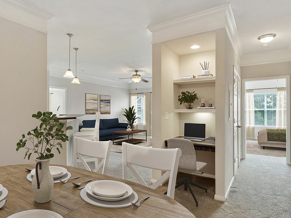 Built-In Desk Area