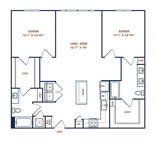 Floor plan B3