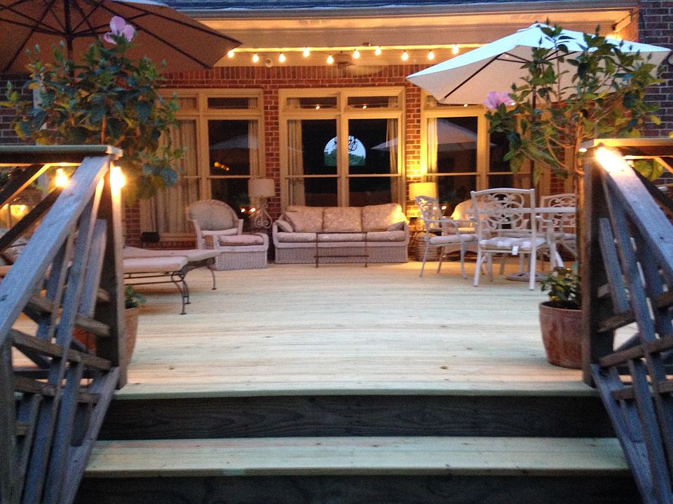 New deck - July, 2016