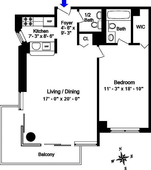 1st image of 235 E 40th St APT 17B
