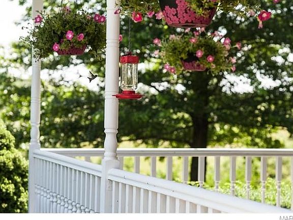 Wrap around porch for relaxing and enjoying the view.