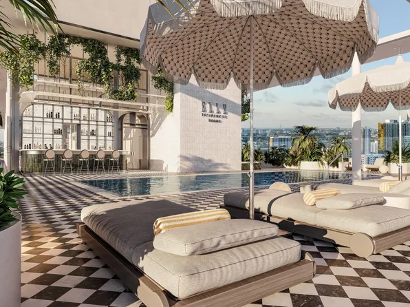 Residence 4, 1BR, 604 Plan, ELLE Residences Miami